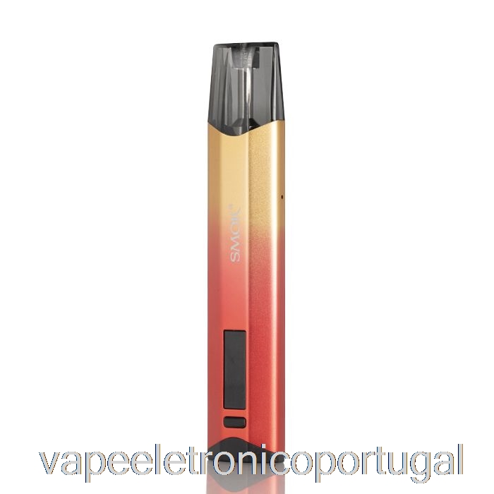 Vape Eletrônico Smok Nfix 25w Pod System Ouro Vermelho